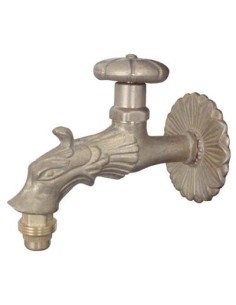 RUBINETTO ARTISTICO A VITE LEONE STARS OTTONE 1/2M