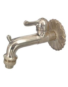 RUBINETTO ARTISTICO A SFERA IMPERO STARS OTTONE 1/2M