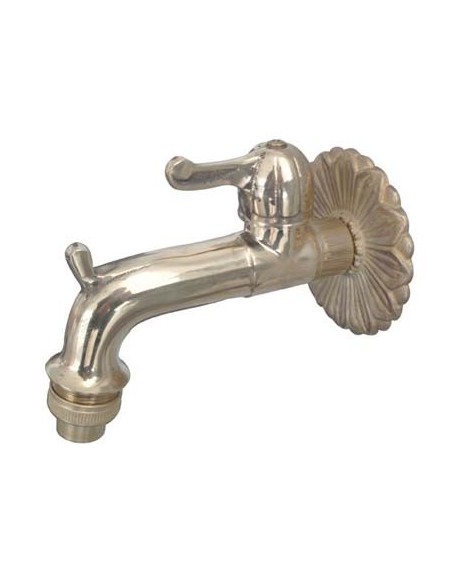 RUBINETTO ARTISTICO A SFERA IMPERO STARS OTTONE 1/2M