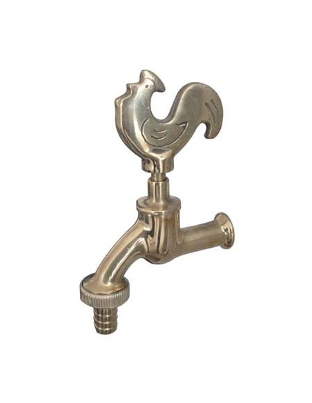 RUBINETTO ARTISTICO A VITE GALLO STARS OTTONE 1/2M MM 25