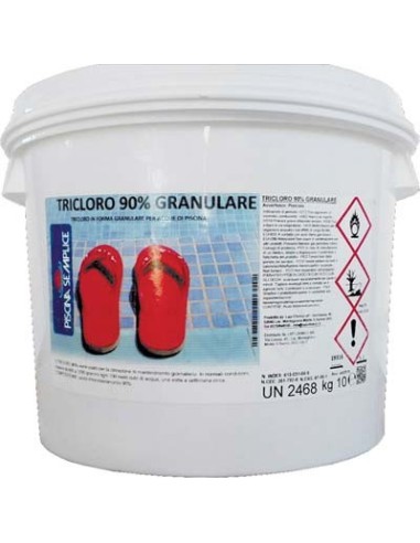 TRICLORO X PISCINA GRANULARE LAPI POLVERE KG 10