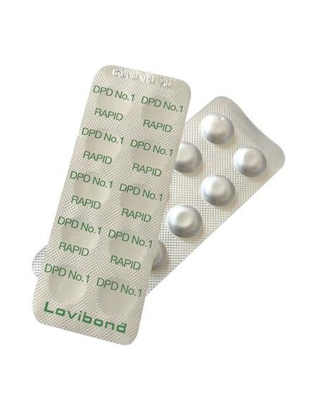 REAGENTE X TEST ANALISI CLORO + BROMO X PISCINA CF - PASTIGLIE 10 PEZZI 10