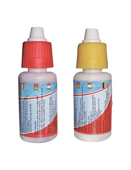 REAGENTE X TEST ANALISI PH + CLORO DOMUS LIQUIDO CF -  2XML 20