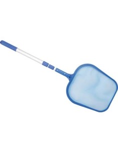 RETINO PIATTO PISCINA + ASTA DOMUS TELESCOPICO CM 151