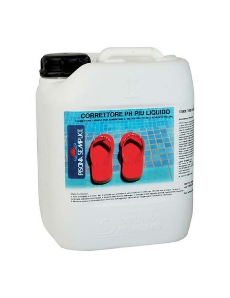 REGOLATORE PH PIU X PISCINA LAPI LIQUIDO LT  5
