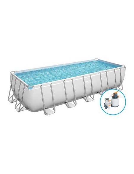 PISCINA POWER STEEL 5612B BESTWAY FILTRO SABBIA LT/H 5.678 CM 640X274 H.CM 132