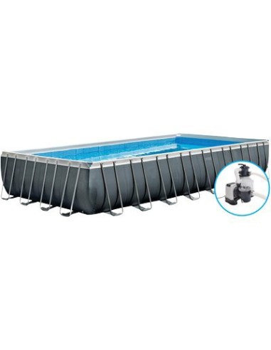 PISCINA ULTRA XTR FRAME 26374 INTEX FILTRO SABBIA LT/H 10.598 CM 975X488 H.CM 132