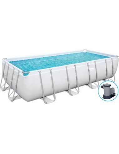 PISCINA POWER STEEL 56465 BESTWAY FILTRO LT/H 5.678 CM 549X274 H.CM 122