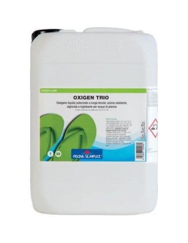 OSSIGENO ATTIVO TRIO X PISCINA LAPI LIQUIDO KG 10