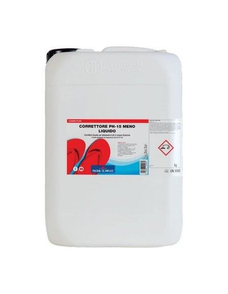 REGOLATORE PH MENO 15% X PISCINA LAPI LIQUIDO LT 25