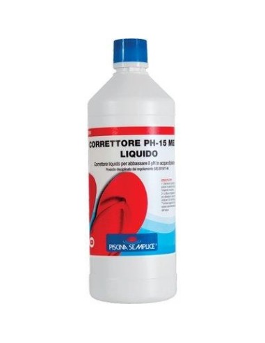 REGOLATORE PH MENO 15% X PISCINA LAPI LIQUIDO LT  1