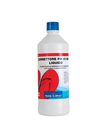 REGOLATORE PH MENO 15% X PISCINA LAPI LIQUIDO LT  1