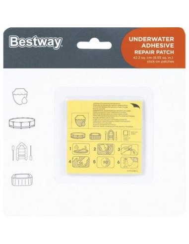 TOPPE PISCINA 62091 BESTWAY SUBACQUEA NR 10XCMQ 42,3