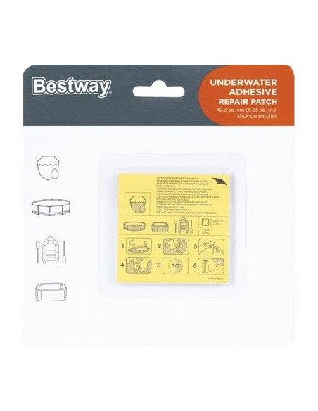 TOPPE PISCINA 62091 BESTWAY SUBACQUEA NR 10XCMQ 42,3