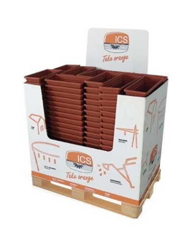 CASSETTA + RISERVA JUMBOX MELISSA ICS PP TERRACOTTA CF - PZ 162