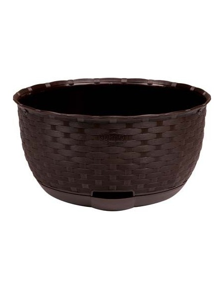 CIOTOLA RATTAN NATURAL STEFANPLAST PP MOKA CM 30 H.CM 14,5