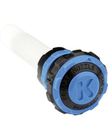 TESTINA IRRIGATORE POP-UP STATICO ROTARY K-RAIN BLU 80°-360° MT 5,2/6,4