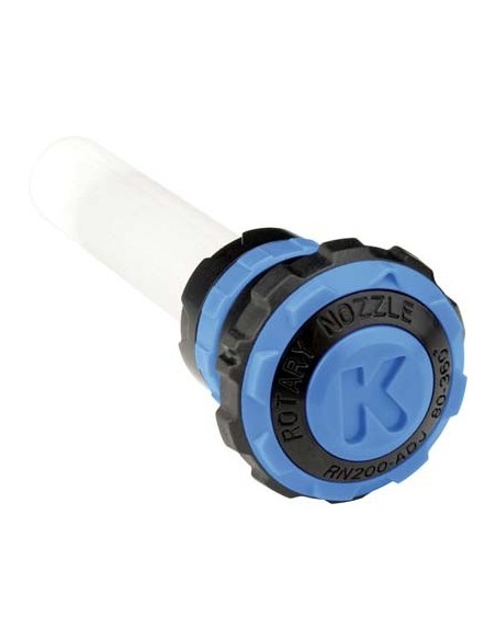 TESTINA IRRIGATORE POP-UP STATICO ROTARY K-RAIN BLU 80°-360° MT 5,2/6,4