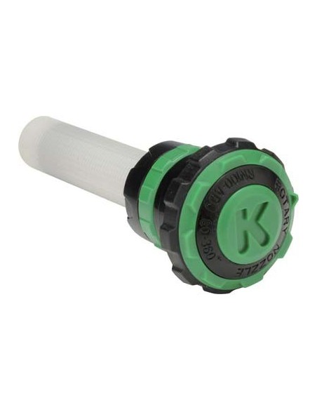 TESTINA IRRIGATORE POP-UP STATICO ROTARY K-RAIN VERDE 90°-270° MT 2,4/4,2