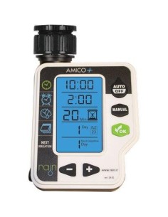 CENTRALINA  PER IRRIGAZIONE AMICO +1 RAIN INNESTO RAPIDO 3/4F 2XSTILO AA VOLT 1,5