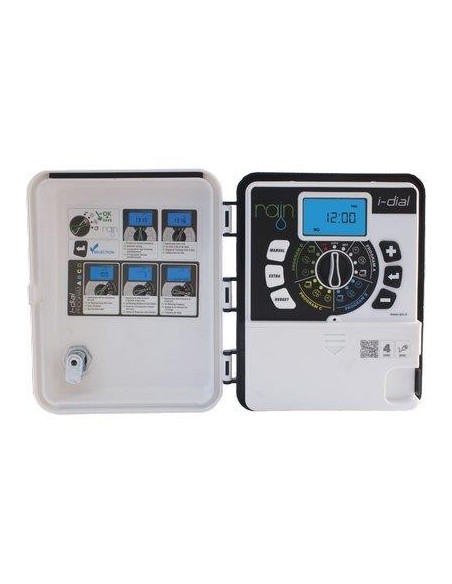 CENTRALINA PER IRRIGAZIONE I-DIAL ESTERNO RAIN ZONE 4 VOLT 220/24 TRASF INTERNO