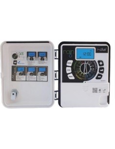 CENTRALINA PER IRRIGAZIONE I-DIAL ESTERNO RAIN ZONE 6 VOLT 220/24 TRASF INTERNO