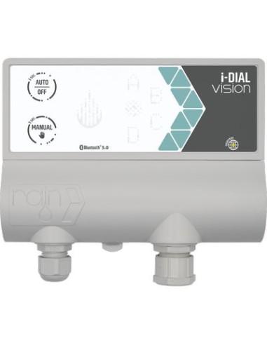 CENTRALINA IRRIGAZIONE I-DIAL VISION INTERNO RAIN ZONE 6 VOLT 220/24 TRASF ESTERNO