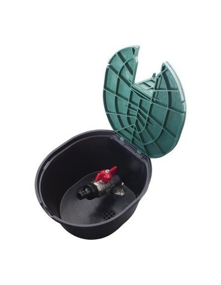 POZZETTO IRRIGAZIONE + VALVOLA SFERA AD INTERRARE MM 220X200 H.MM 125 3/4