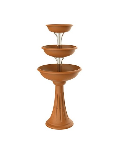 CIOTOLE TRIS TREVY BAMA PP TERRACOTTA D.CM 50 H.CM 114