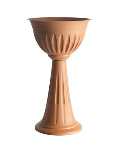 FIORIERA ALBA BAMA PP TERRACOTTA D.CM 43 H.CM 74,5