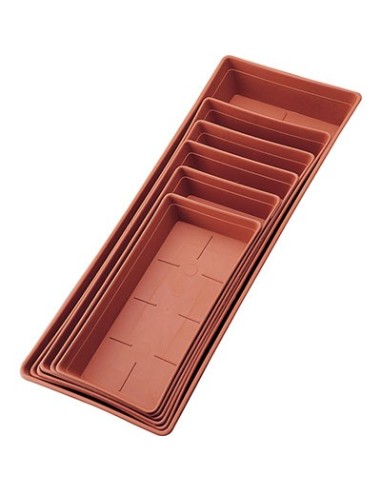 SOTTOCASSETTA BAMA PP TERRACOTTA CM 35X16 H.CM 5