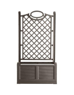 FIORIERA + GRIGLIATO SEPARE BAMA PP CAPPUCCINO CM 80X42,5 H.CM 150