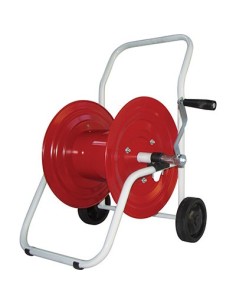 AVVOLGITUBO IRRIGAZIONE CARRELLATO STRONG ACCIAIO VERN RUOTE PLT X TUBO 1/2 MT 50