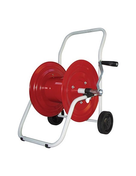 AVVOLGITUBO IRRIGAZIONE CARRELLATO STRONG ACCIAIO VERN RUOTE PLT X TUBO 1/2 MT 50