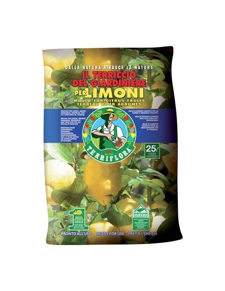 TERRICCIO LIMONI E AGRUMI TERRIFLORA LT 25 (132)