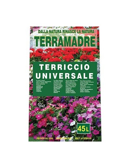 TERRICCIO UNIVERSALE TERRAMADRE TERRIFLORA LT 45 UNI EN (66)