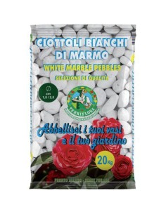 CIOTTOLO TERRIFLORA BIANCO CARRARA MM 15/25 KG 20