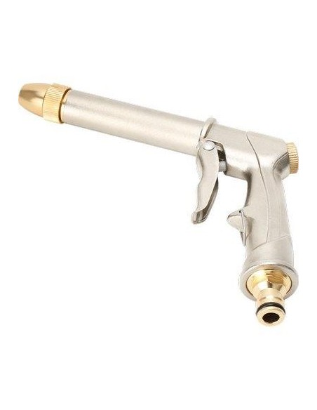 IDROPISTOLA A LANCIA MAGNUM LONG STARS INNESTO RAPIDO CORPO ALLUMINIO/OTTONE CM 19