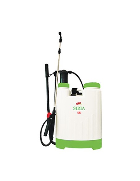 POMPA A SPALLA SIRIA 12 STARS LT 12 POMPANTE NYLON LANCIA ASTA METALLICA