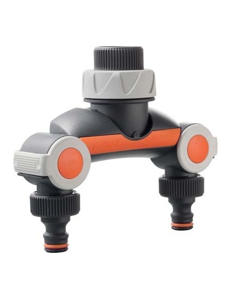 PRESA A RUBINETTO + 2 INNESTI RAPIDI NEW GF 3/4F SELF 8004-3073