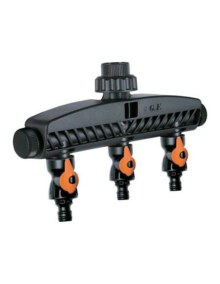 PRESA A RUBINETTO + 3 INNESTI RAPIDI GF 3/4F SELF 8000-5072