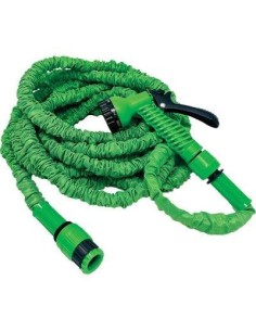 TUBO IRRIGAZIONE ESTENSIBILE EFFEGARDEN KIT GF GRIGIO 2,5/7,5 + RACCORDI+PISTOLA