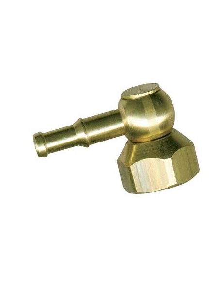 PORTAGOMMA GIREVOLE FILETTO FEMMINA AP OTTONE MM 8/10 3/4F