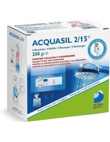 POLIFOSFATO ACQUASIL 2/15 LIQUIDO GR 250 CF - PZ 4