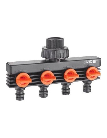 PRESA A RUBINETTO + 4 INNESTI RAPIDI CLABER 3/4F SELF 8581