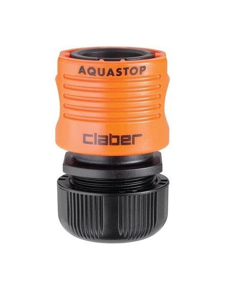 RACCORDO RAPIDO STRINGITUBO + STOP CLABER 1/2+AQUASTOP SELF 8603