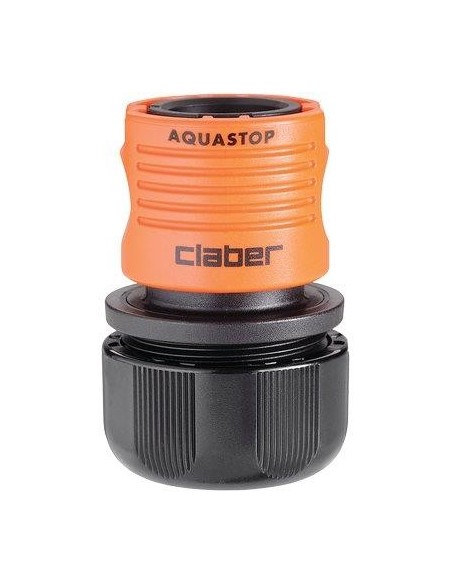 RACCORDO RAPIDO STRINGITUBO + STOP CLABER 3/4+AQUASTOP SELF 8605