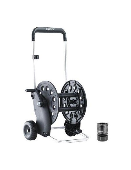 AVVOLGITUBO IRRIGAZIONE CARRELLATO ECOSEI CLABER ABS/ALLUMINIO RUOTE PLT X TUBO 1/2 MT 20