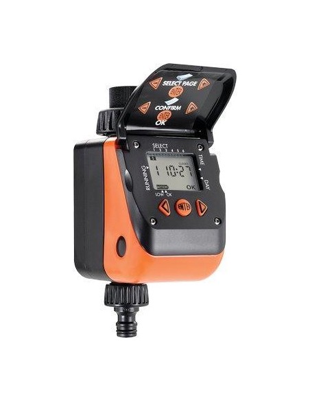 CENTRALINA IRRIGAZIONE AQUAUNO VIDEO-6 PLUS CLABER INNESTO RAPIDO 3/4F 1XTRANSISTOR VOLT 9 SELF 8413