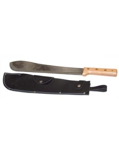 RONCOLA MACHETE 317 LEONELLI ACCIAIO FORGIATO/LEGNO CM 50 + CUSTODIA